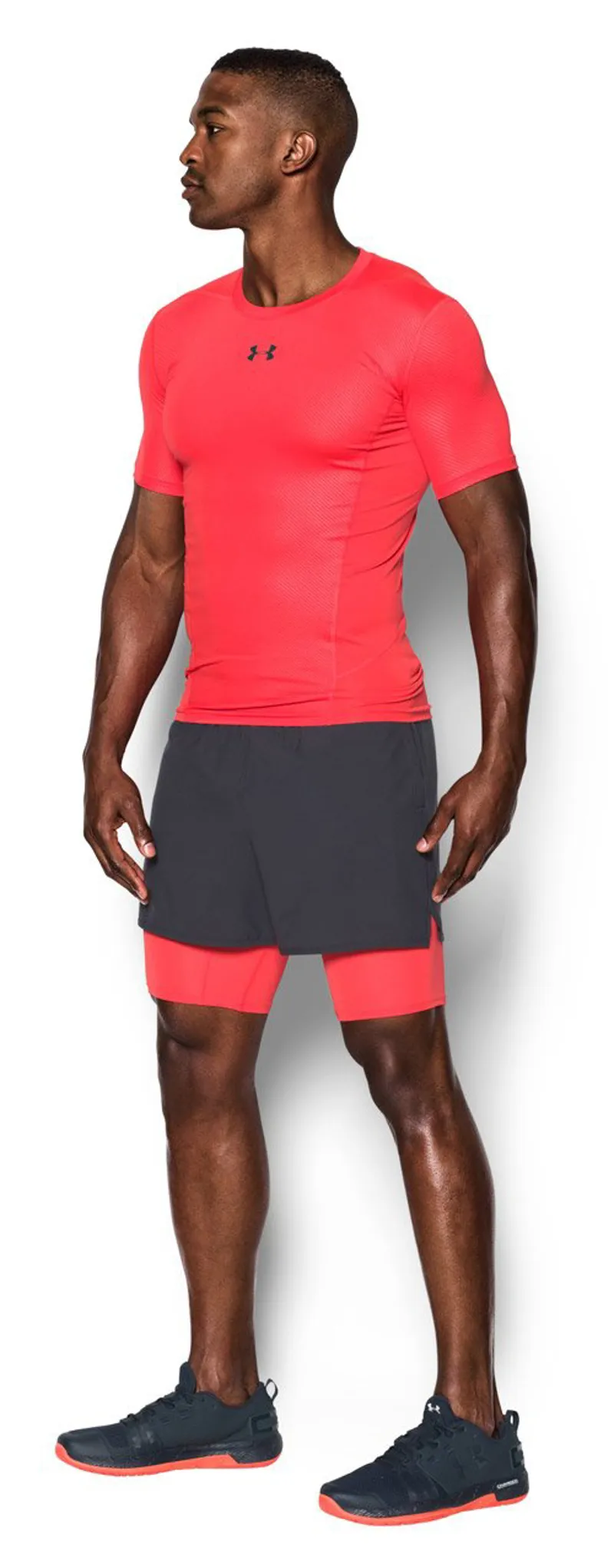 Under Armour Training HeatGear SuperVent Compression 2.0 T-Shirt Red L-3